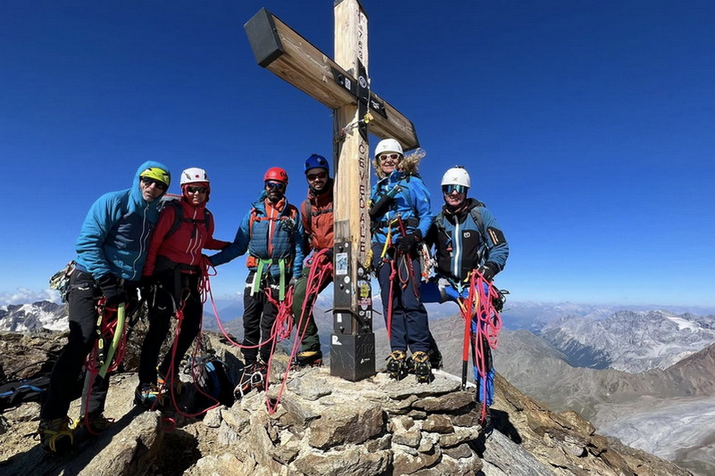 Der 3höchste der Ortler Alpen: "Monte Cevedale 3769 m